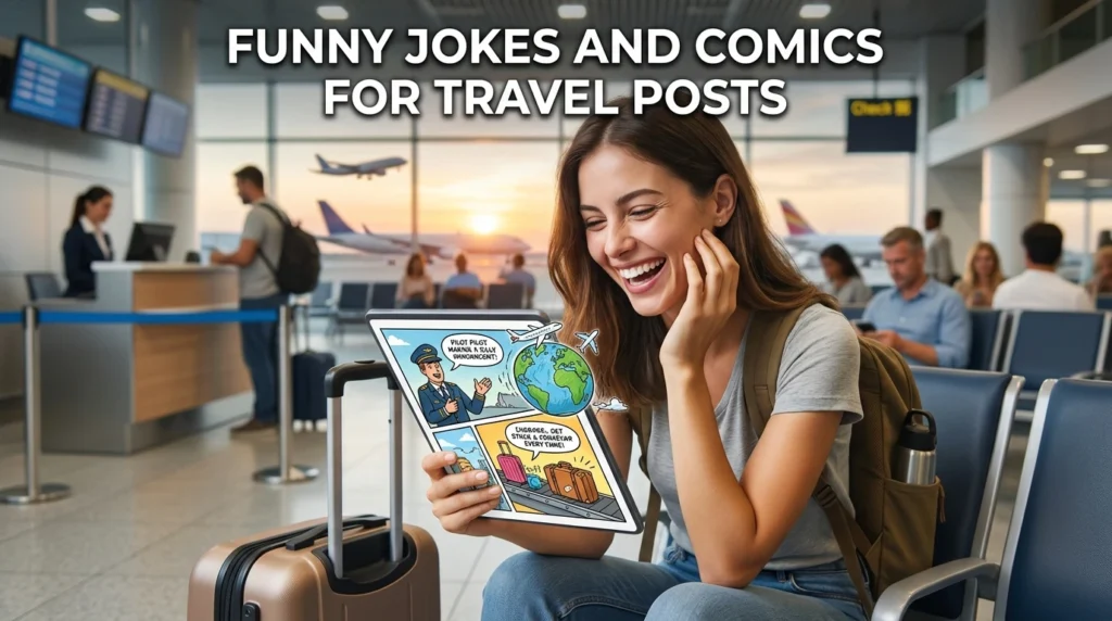 funny jokes and comics for travel posts