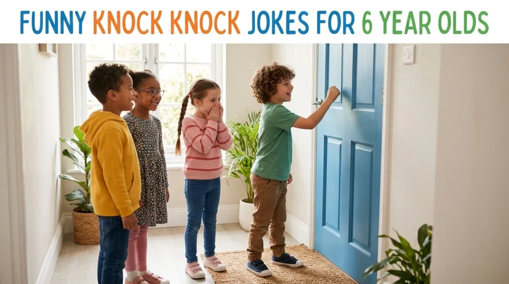 Funny Knock Knock Jokes For 6 Year Olds