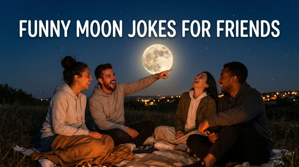 Funny Moon Jokes for Friends