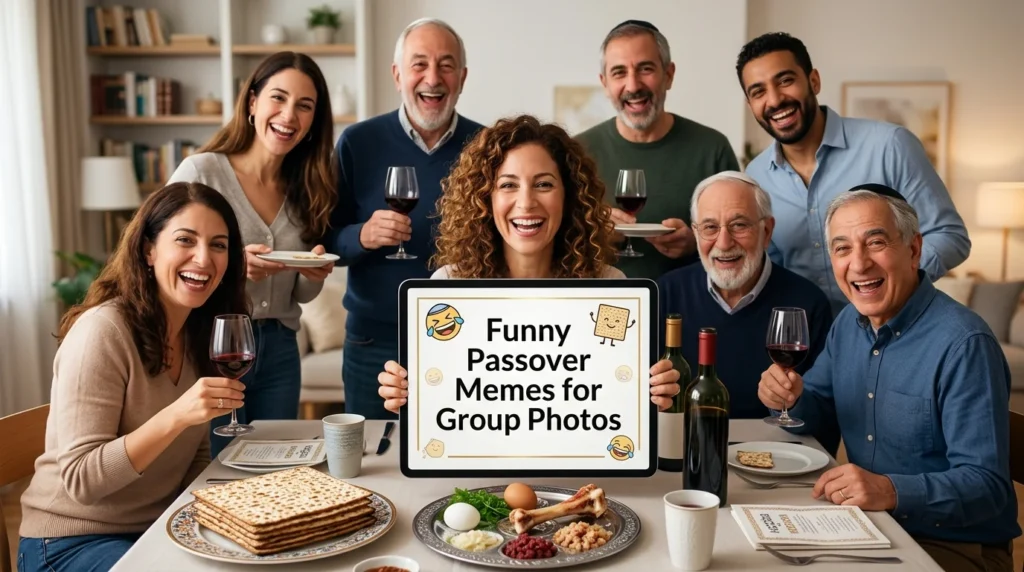 Funny Passover Memes for Group Photos