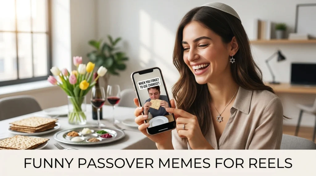 Funny Passover Memes for Reels