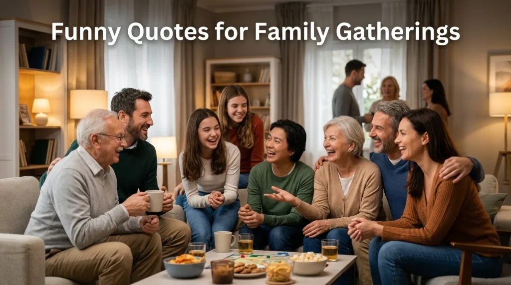 funny quotes for family gatherings