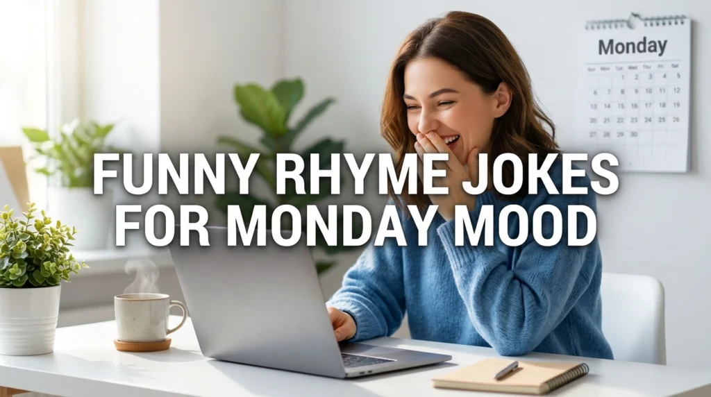funny rhyme jokes for monday mood