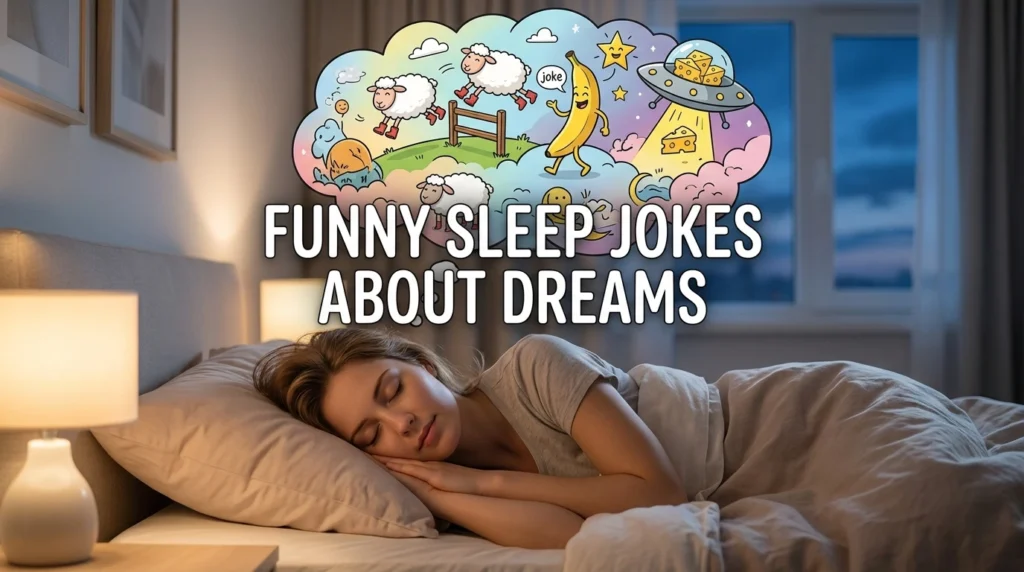funny sleep jokes about dreams