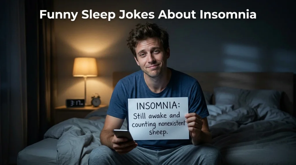 funny sleep jokes about insomnia
