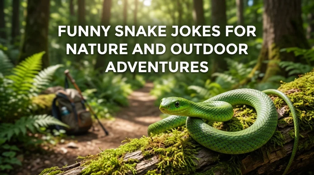 Funny Snake Jokes for Nature and Outdoor Adventures