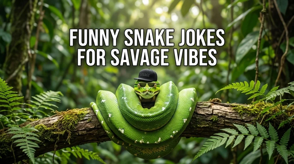Funny Snake Jokes for Savage Vibes