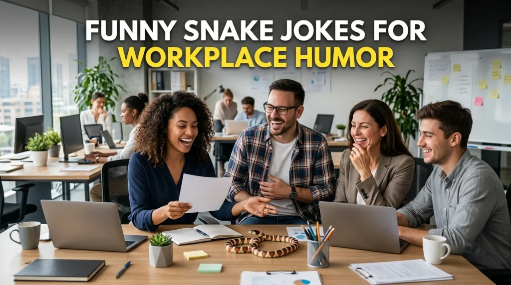 Funny Snake Jokes for Workplace Humor