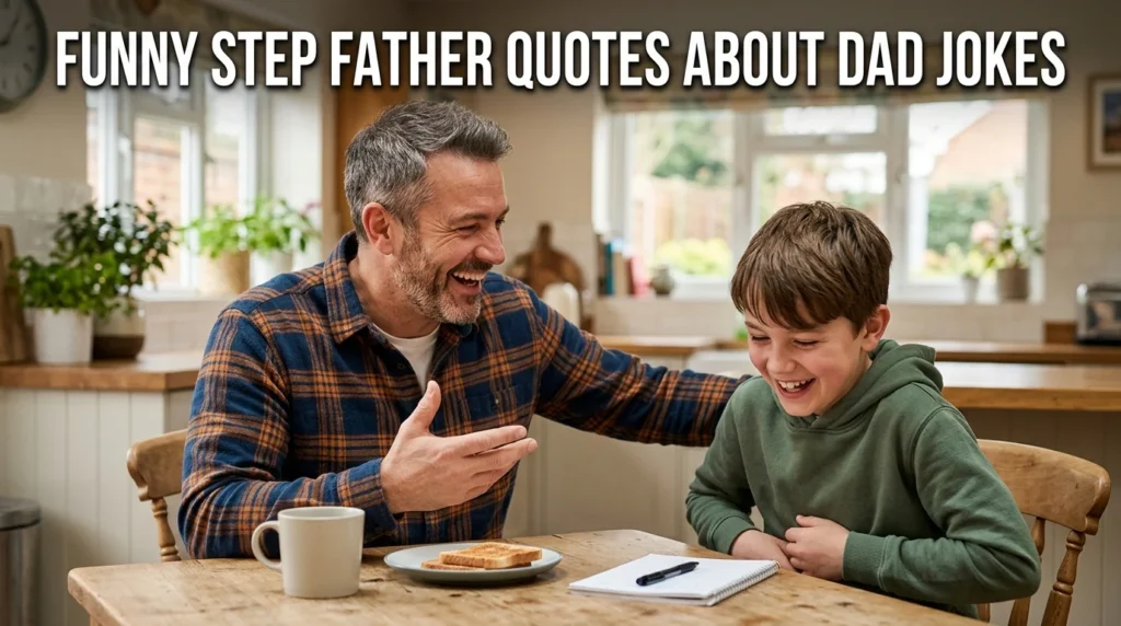  funny step father quotes about dad jokes