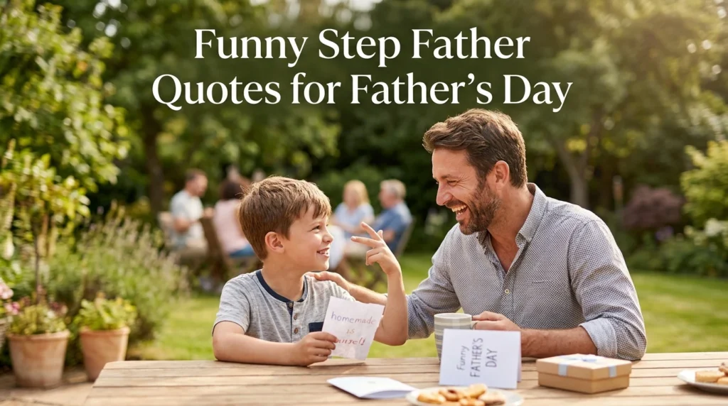  funny step father quotes for father's day