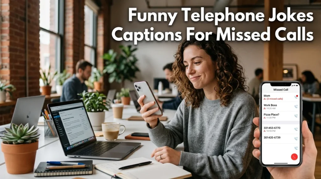 Funny Telephone Jokes Captions For Missed Calls