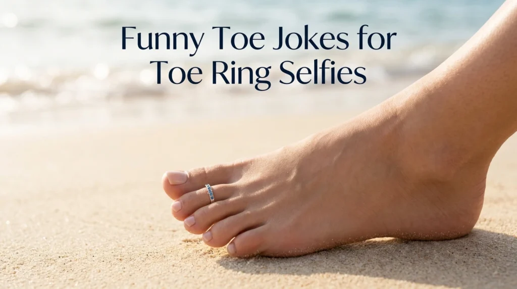 funny toe jokes for ring selflies