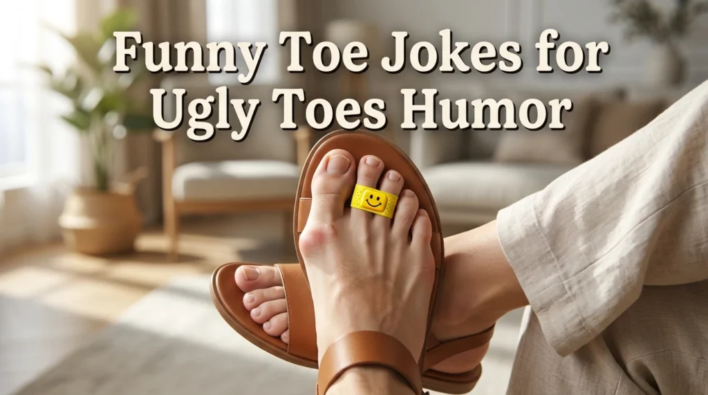 funny toe jokes for ugly toes humor