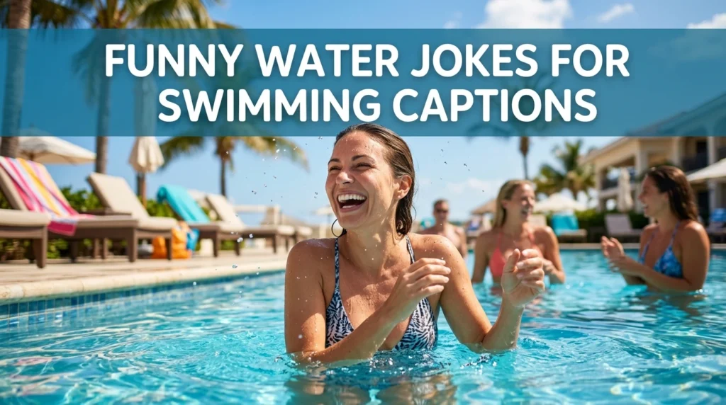 Funny Water Jokes For Swimming Captions