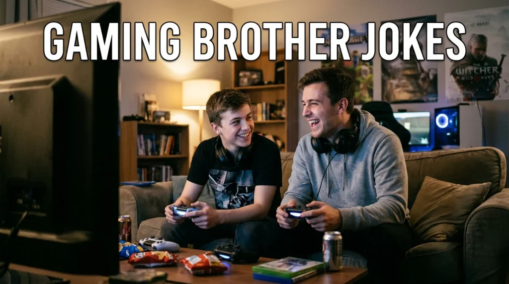 gaming brother jokes