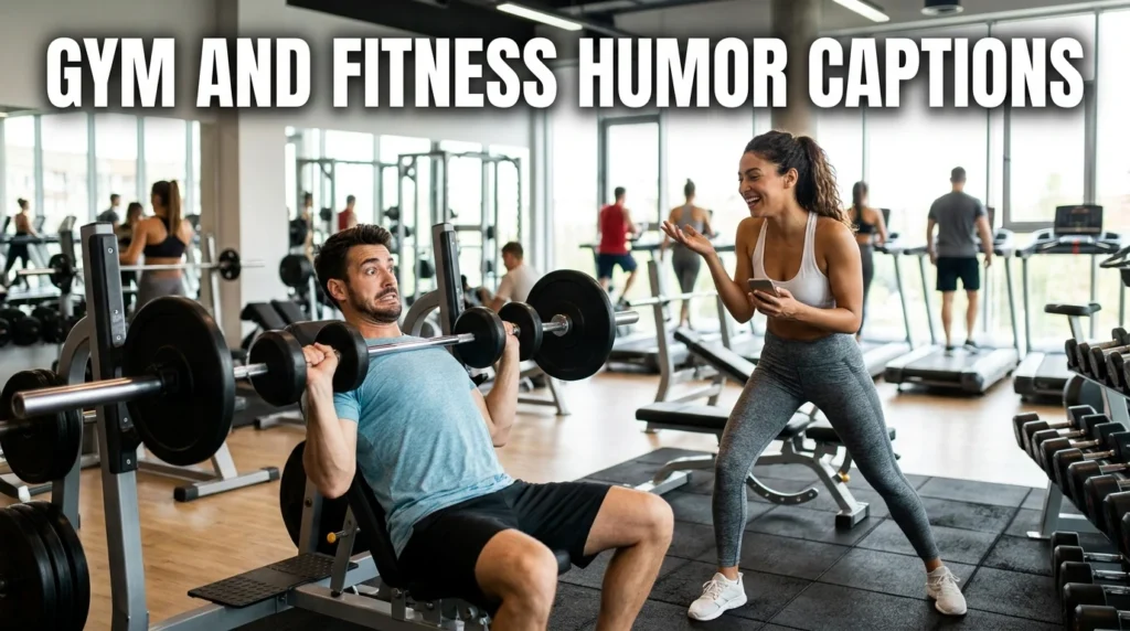 Gym and Fitness Humor Captions