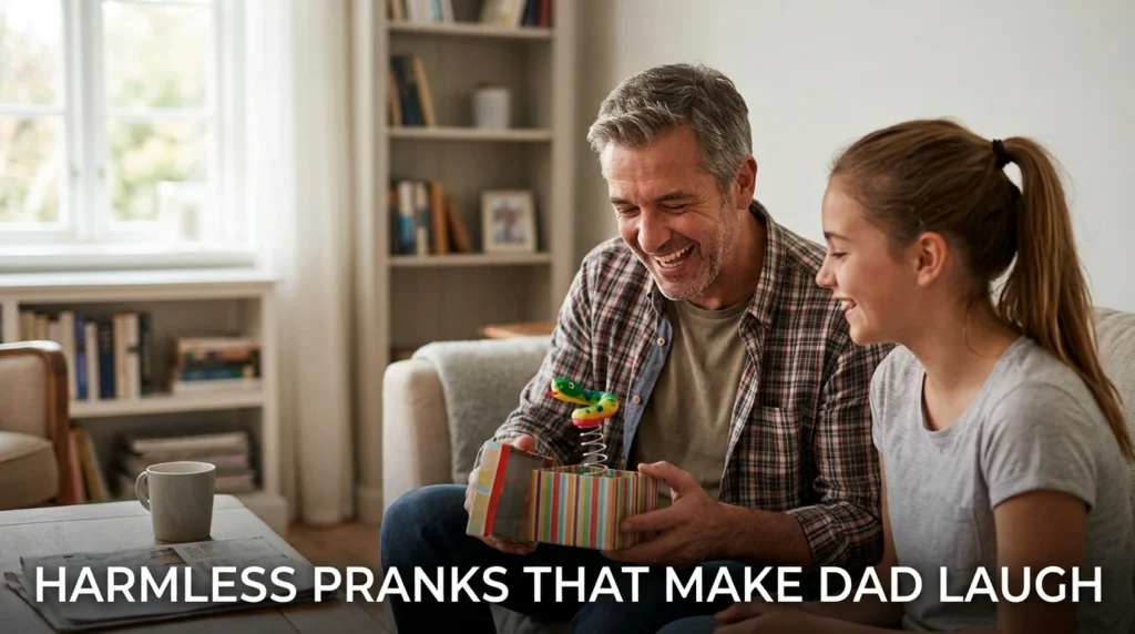 harmless pranks that make dad laugh