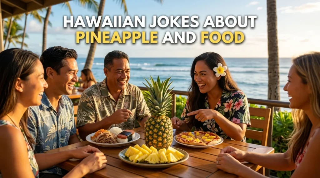hawaiian jokes about pineapple and food