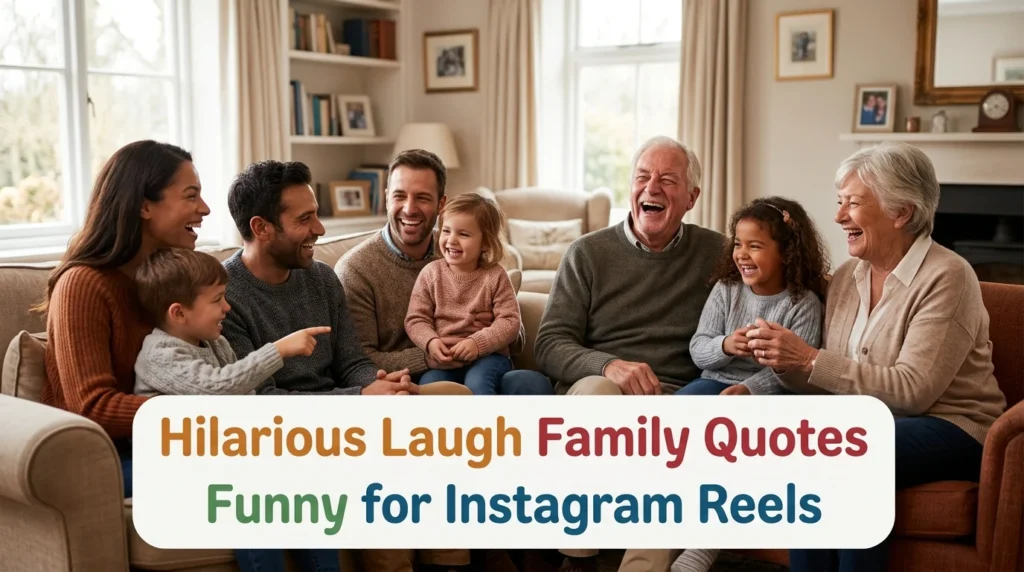 hilarious laugh family quotes funny for instagram reels
