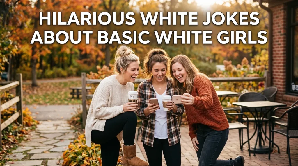 hilarious white jokes about basic white girls