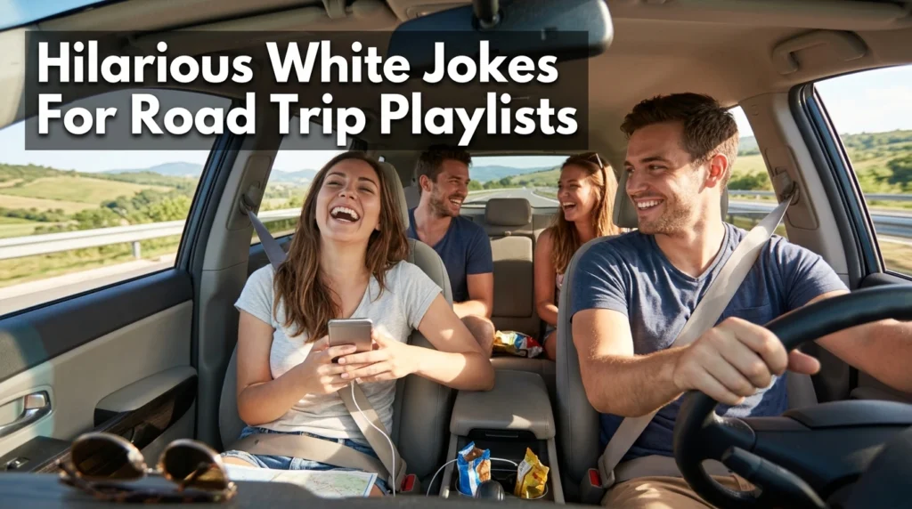Hilarious White Jokes For Road Trip Playlists