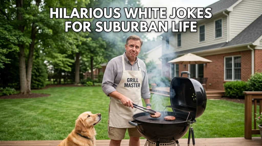 Hilarious White Jokes For Suburban Life