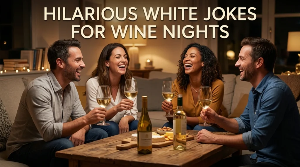 Hilarious White Jokes For Wine Nights