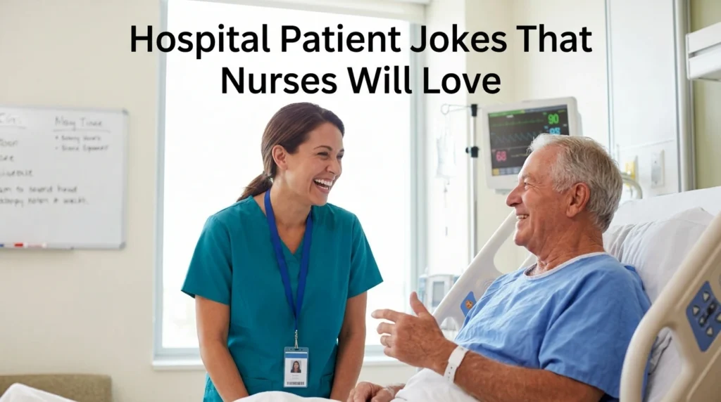 Hospital Patient Jokes For Surgery Selfies