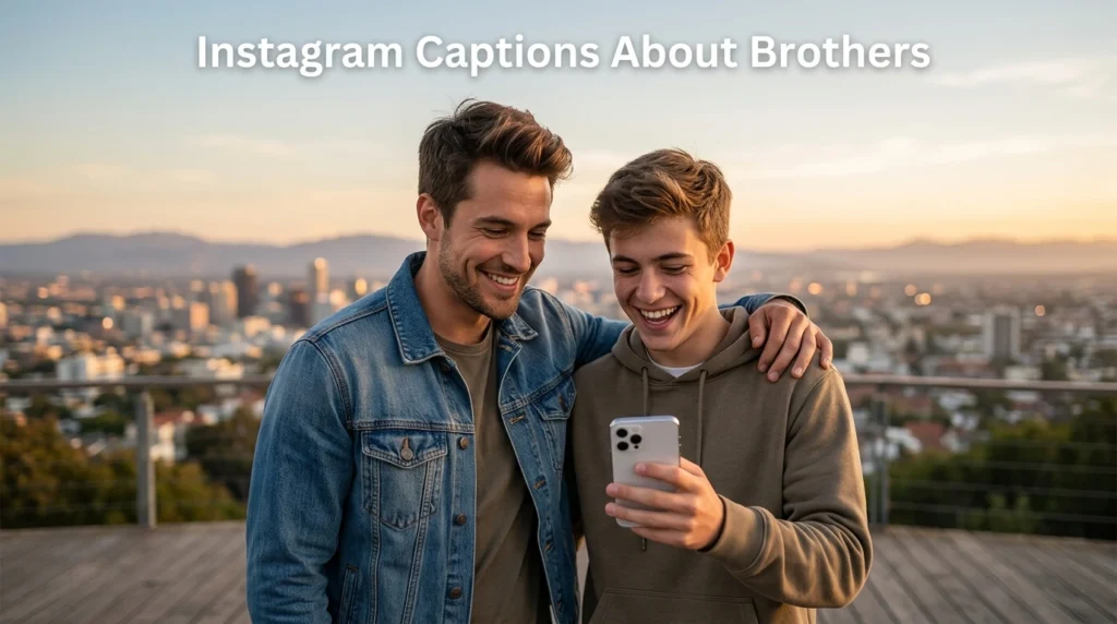 instagram captions about brother
