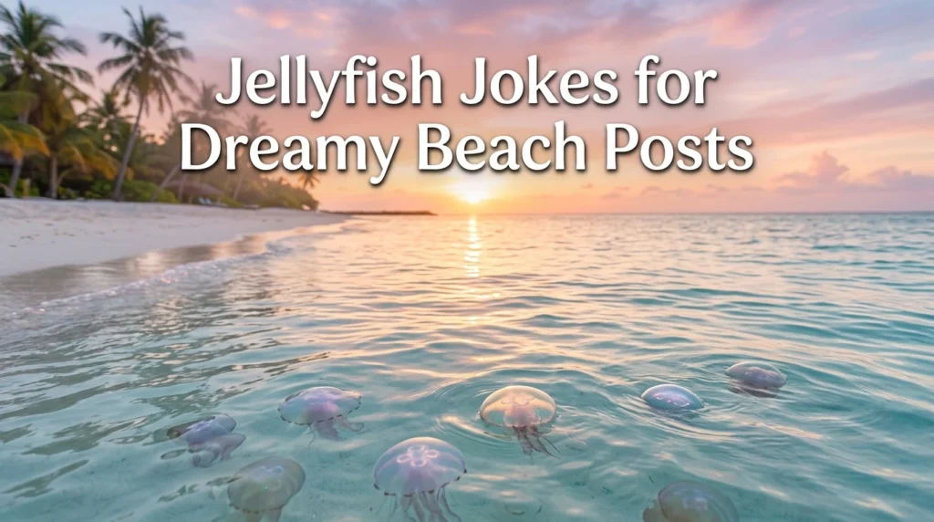 Jellyfish Jokes for Dreamy Beach Posts