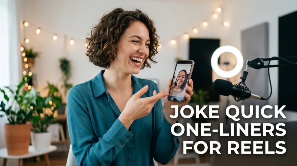Joke Quick One-Liners for Reels
