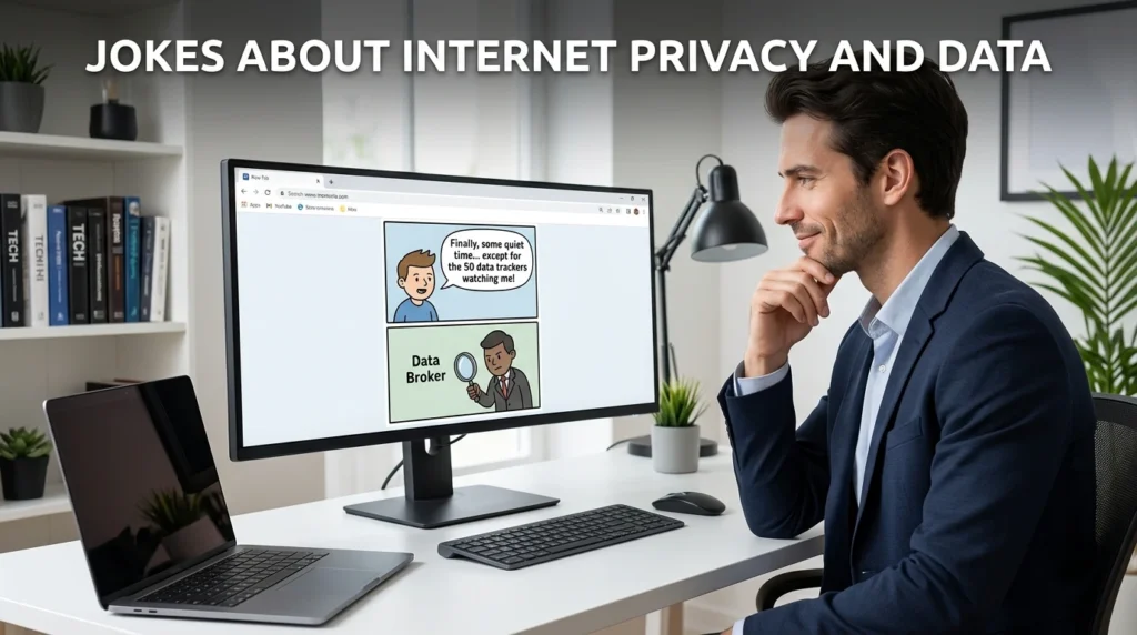jokes about internet privacy and data