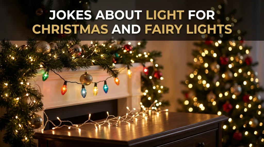 jokes about light for christmas and fairy lights