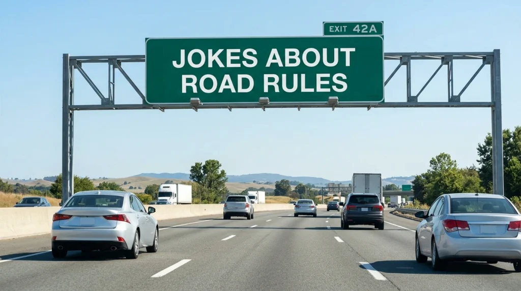 jokes about road rules