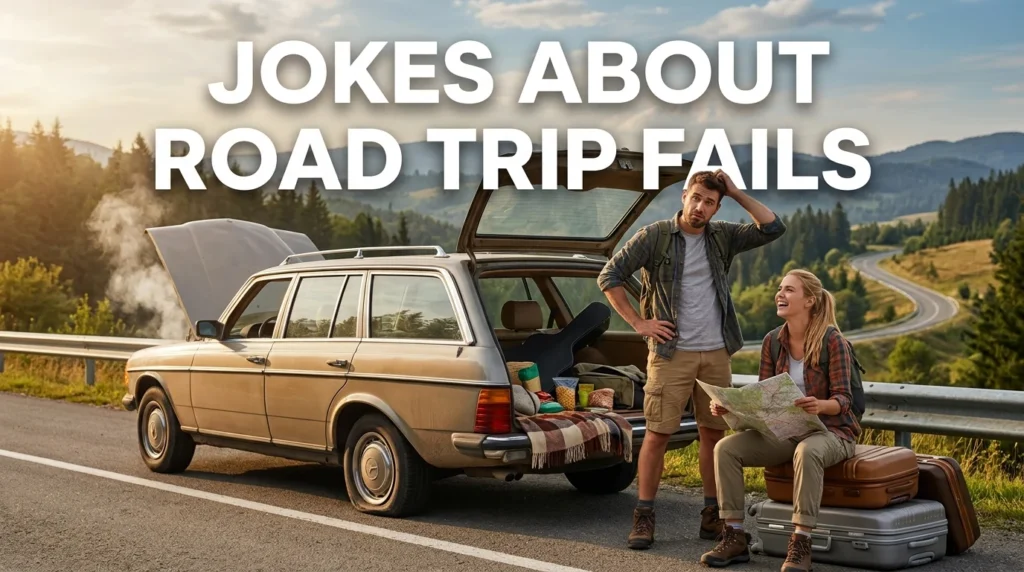 jokes about road trip fails