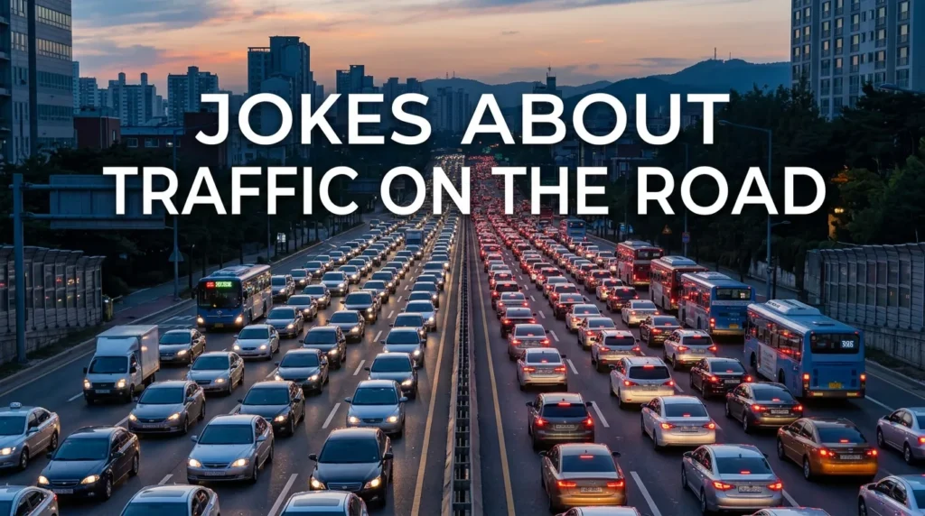 Jokes about traffic on the road