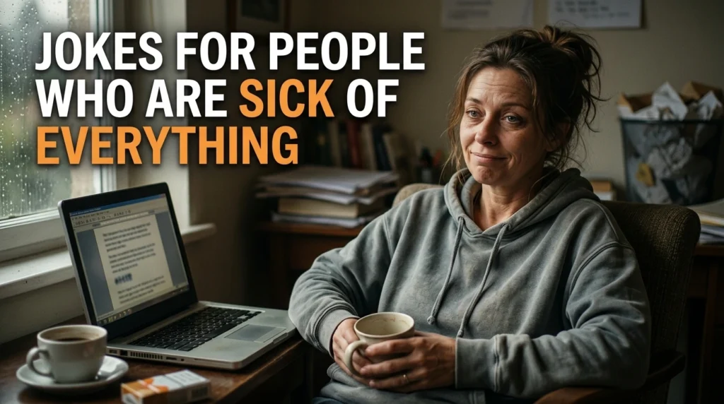 Jokes For People Who Are Sick Of Everything