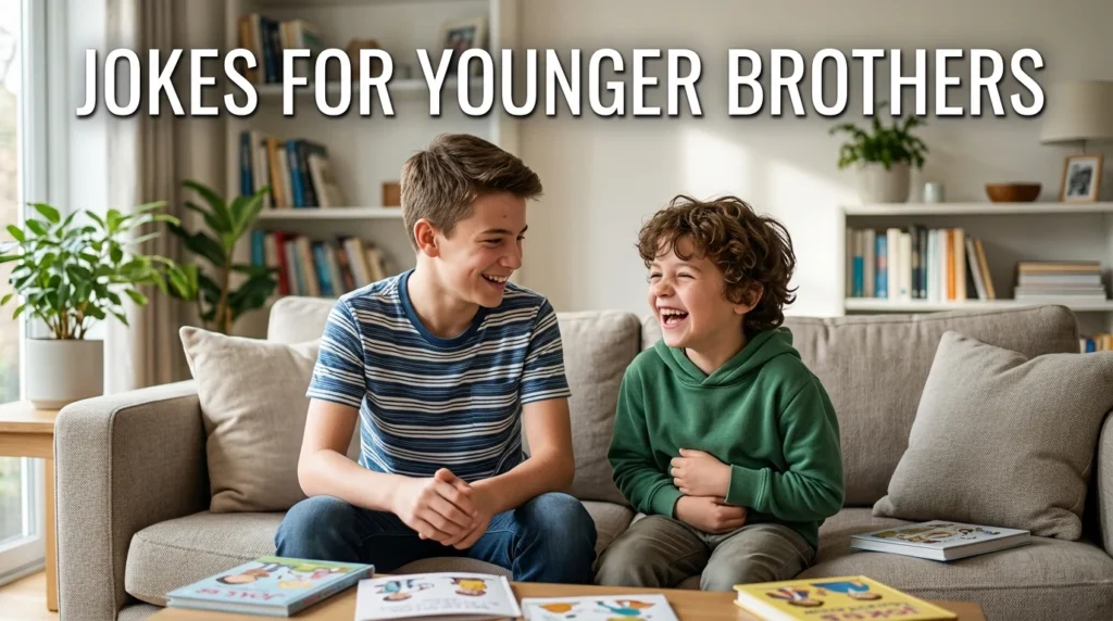 jokes to say to your younger brother