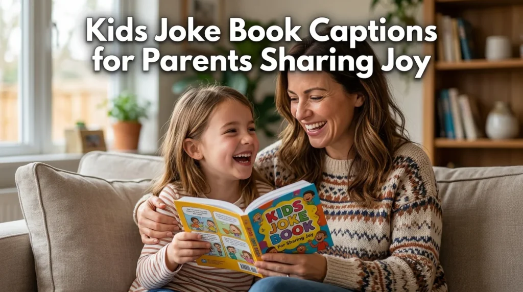 kids book captions for parents sharing joy