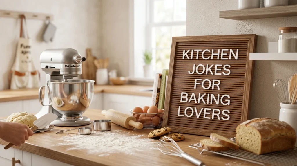 Kitchen Jokes for Baking Lovers