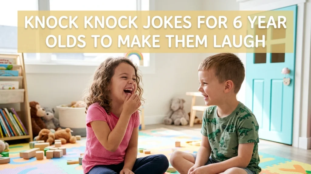 Knock Knock Jokes For 6 Year Olds To Make Them Laugh