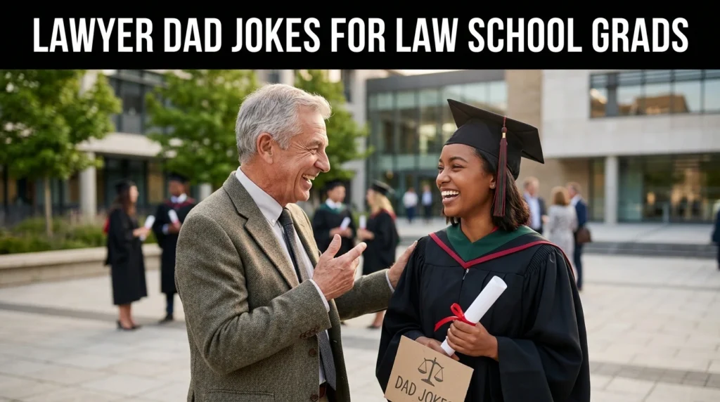 Lawyer Dad Jokes for Law School Grads