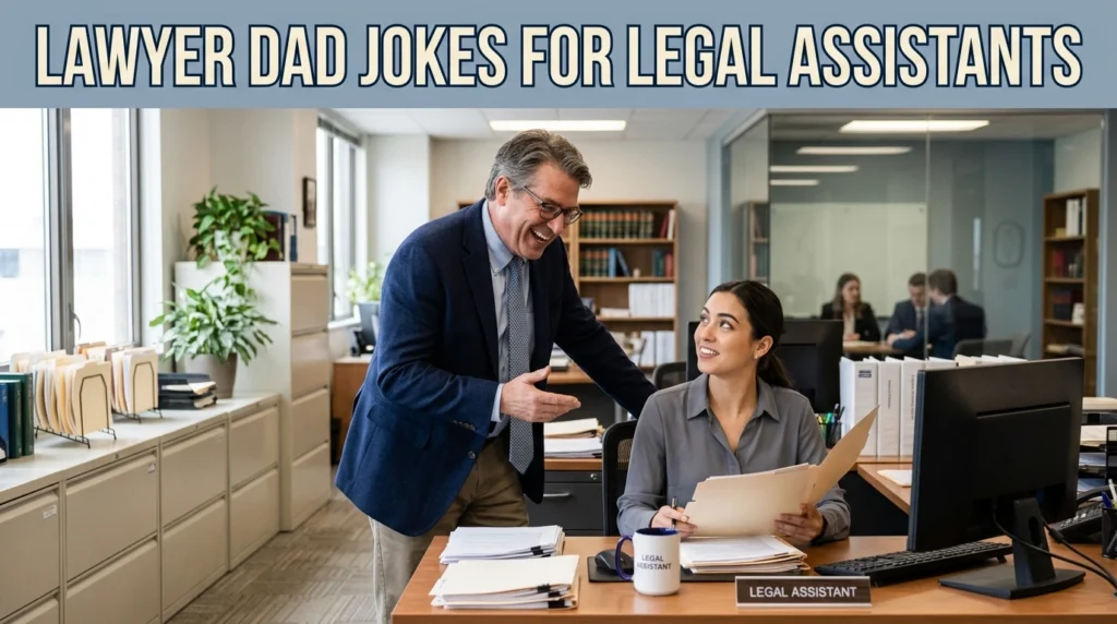 Lawyer Dad Jokes for Legal Assistants