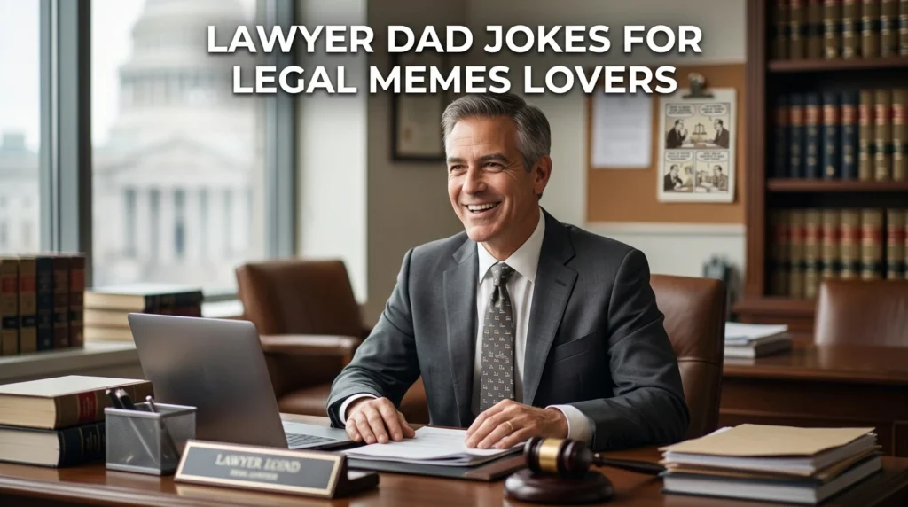 Lawyer Dad Jokes for Legal Memes Lovers
