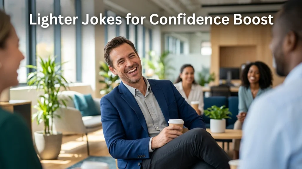 lighter jokes for confidence boost