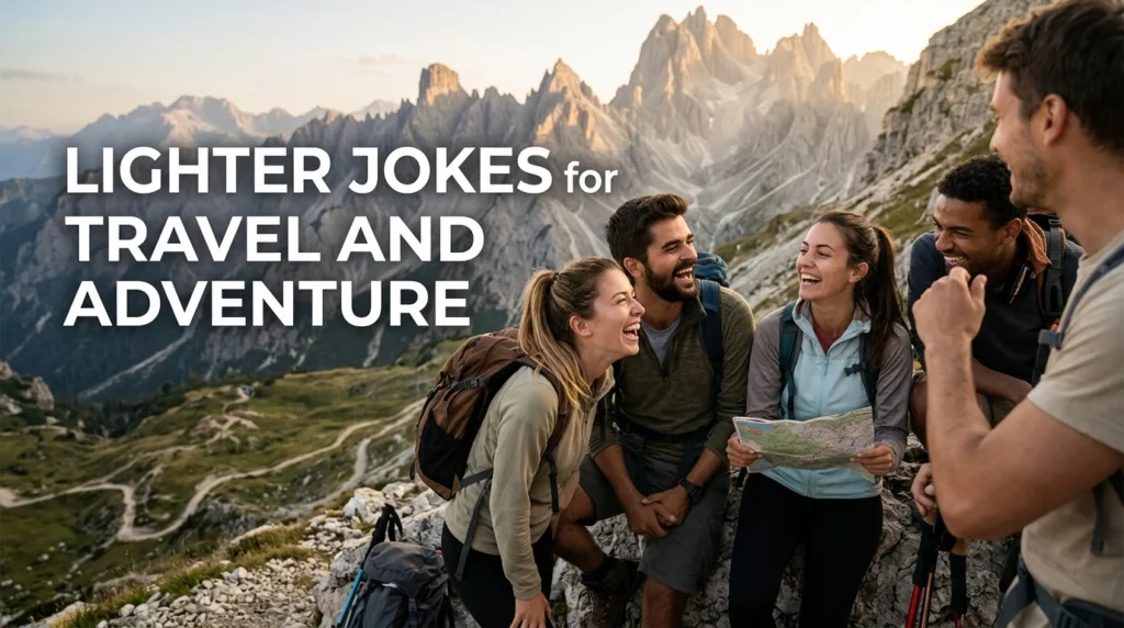 lighter jokes for travel and adventure