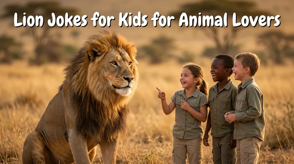 Lion Jokes for Kids for Animal Lovers
