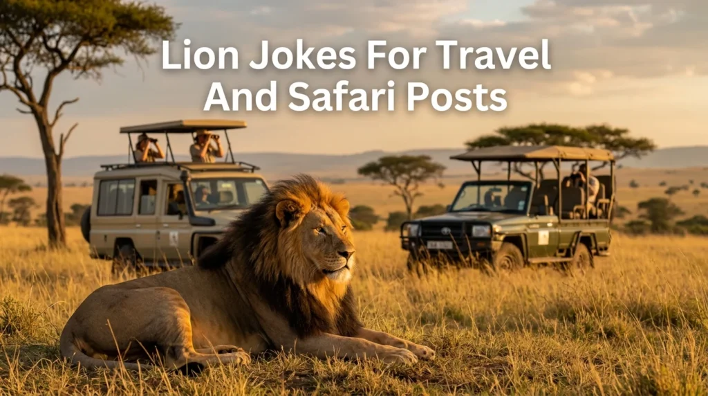 Lion Jokes For Travel And Safari Posts