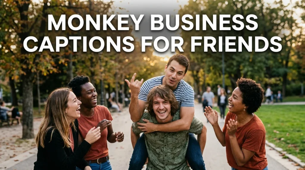 Monkey Business Captions For Friends