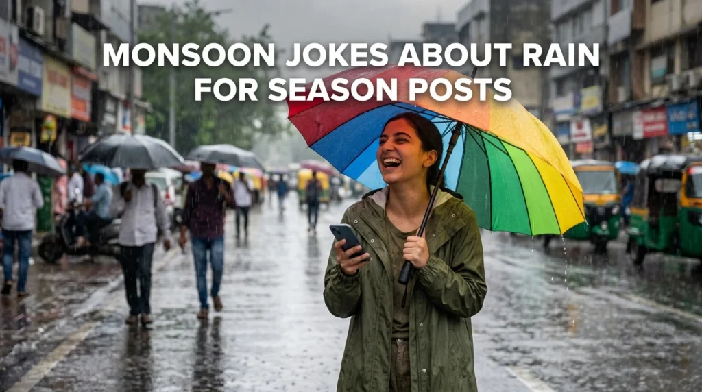 Monsoon Jokes About Rain For Season Posts